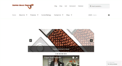 Desktop Screenshot of copperbraid.co.uk